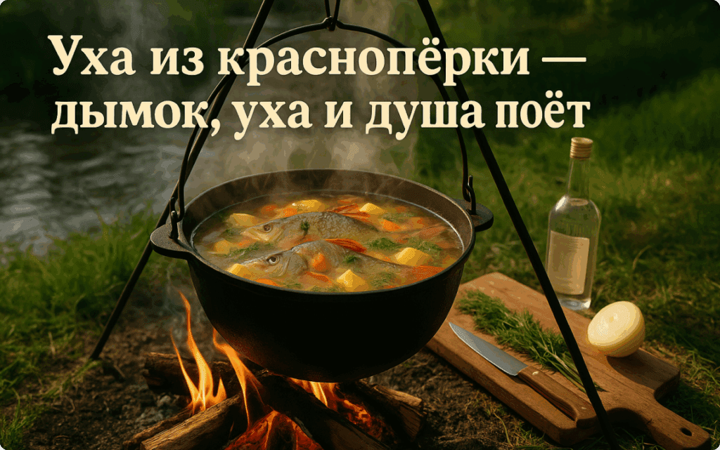uha-iz-krasnoperki-1-1024x641 Красноперка на столе: простые рецепты для рыбаков и гурманов