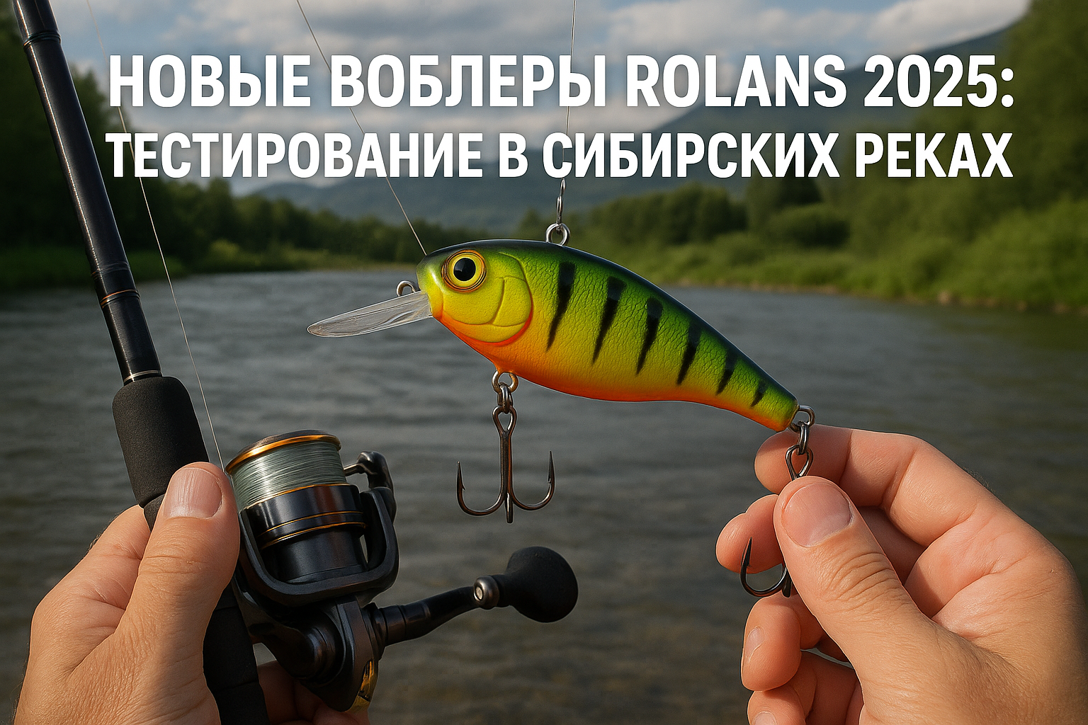 Новые воблеры Rolans 2025: как поймать трофей на сибирских реках с хитростями рыболовов