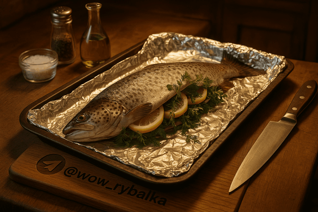 20250919_1842_cinematic-kitchen-preparation_simple_compose_01k5ha44nqf4a92dgtfg2x0dd7-1024x683 Высшая награда: как правильно разделать, сохранить и приготовить трофейную кумжу — от костра до духовки